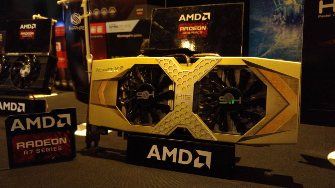 Mẫu card đồ họa GPU Radeon R7 Series của HIS - Ảnh: T.Trực