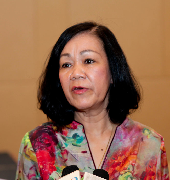 Chủ nhiệm Ủy ban Về các vấn đề xã hội Trương Thị Mai Ảnh: LÊ KIÊN