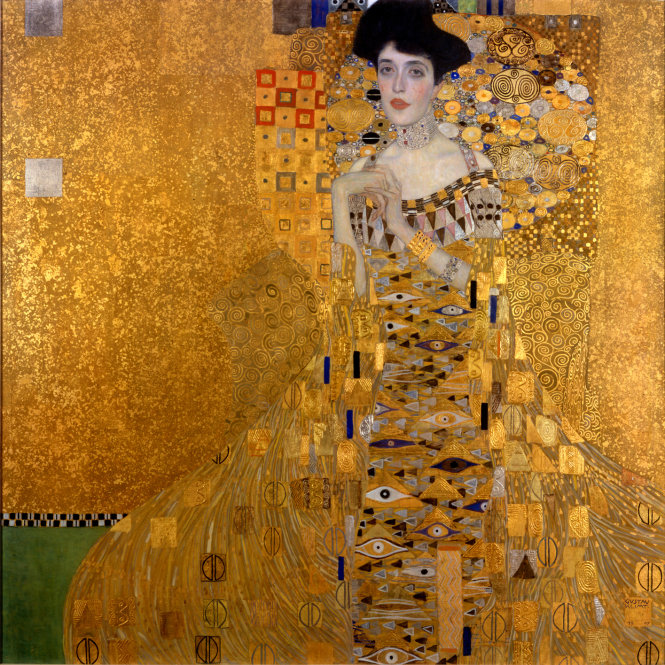 Bức tranh Portrait of Adele Bloch - Bauer của danh họa Gustav Klimt