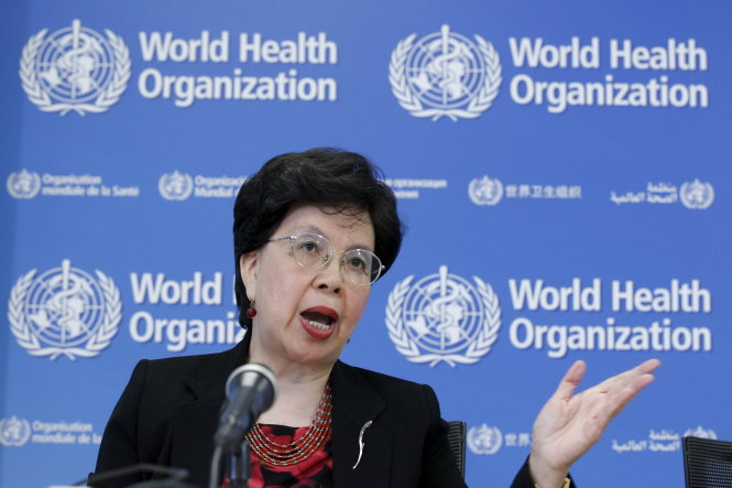 Tổng giám đốc WHO Margaret Chan khẳng định thành công của văcxin chống Ebola Ảnh: Reuters