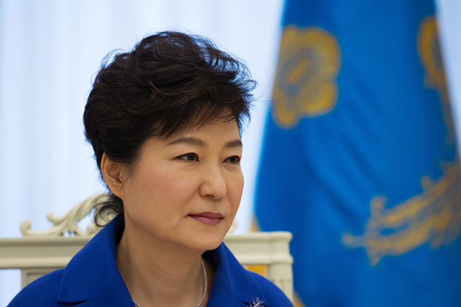 Tổng thống Park Geun-Hye hy vọng Triều Tiên sẽ sớm đi theo con đường cải cách và mở cửa - Ảnh: Japan Times