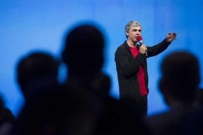 Larry Page sẽ phụ trách thực hiện tái cấu trúc Google - Alphabet, đảm nhiệm vai trò giám đốc điều hành Alphabet - Ảnh: Bloomberg