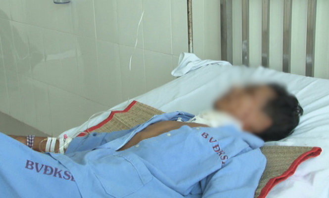 bệnh nhân Nguyễn Văn Tiến đã qua cơn nguy kịch