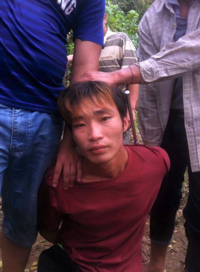 Nghi phạm Đặng Văn Hùng bị bắt cách hiện trường vụ thảm sát vài kilômetẢnh: GIANG TRƯỜNG