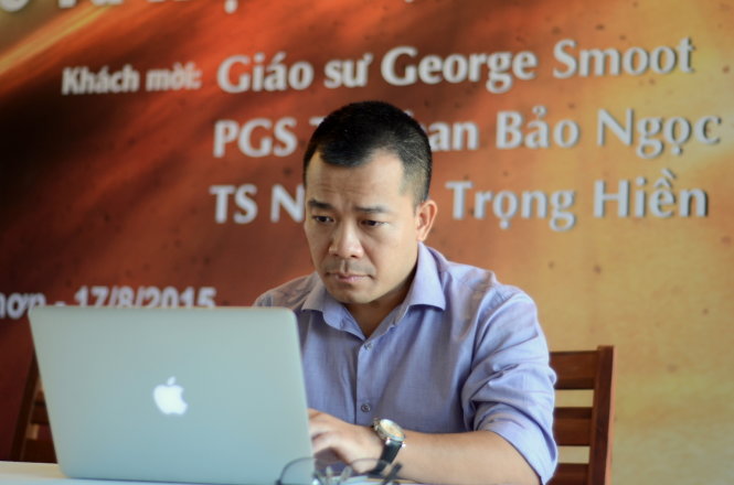 PGS.TS Phan Bảo Ngọc trả lời câu hỏi - Ảnh Tr. Đăng