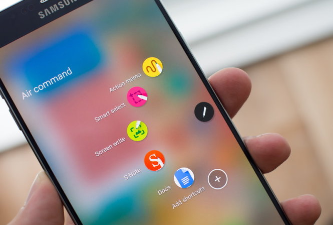 Bổ sung thêm các ứng dụng cho bút điện tử tùy ý (Add shortcuts) - Ảnh: Android Central