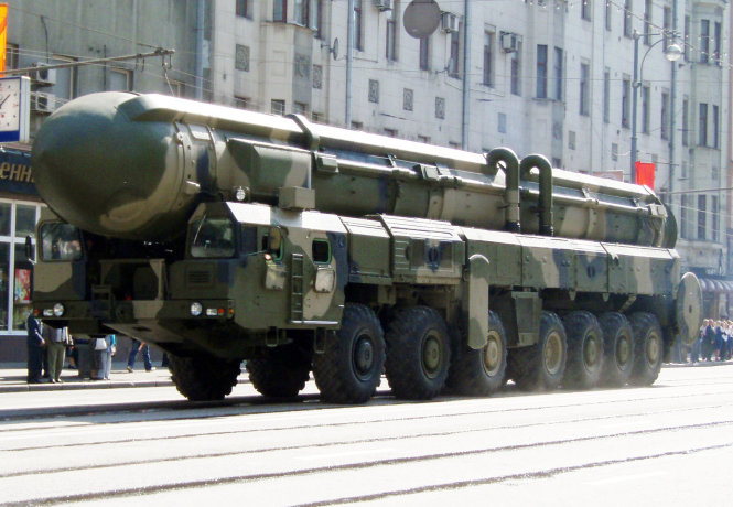 Tên lửa Topol của Nga - Ảnh: wikipedia.org