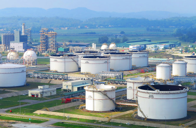 Nhà máy lọc dầu Dung Quất, Quảng Ngãi - Ảnh: Nguyễn Khánh