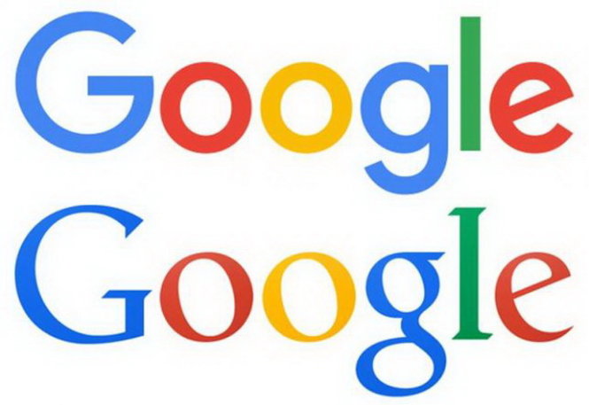 Logo mới (ở trên) chính thức giới thiệu ngày 1-9-2015 và logo cũ dùng từ tháng 9-2013 - Ảnh: Internet