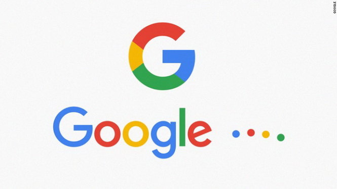 Bộ nhận diện thương hiệu mới của Google giới thiệu gồm biểu tượng G nhiều màu, logo mới và bốn dấu chấm tròn - Ảnh: Google