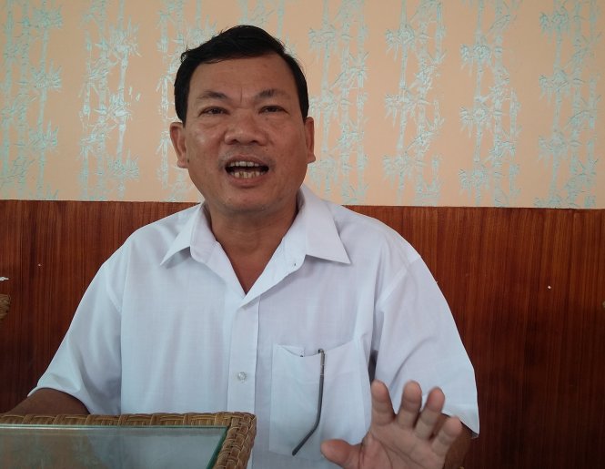 Ông Nguyễn Viết Lượng - nguyên giám đốc Công ty cổ phần bảo hiểm Bảo Minh Cà Mau