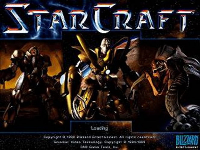 Hình ảnh mở màn cho Starcraft - Ảnh: Internet