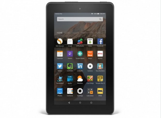 Amazon Fire 7-inch, tablet giá 50 USD - Ảnh đồ họa: Amazon