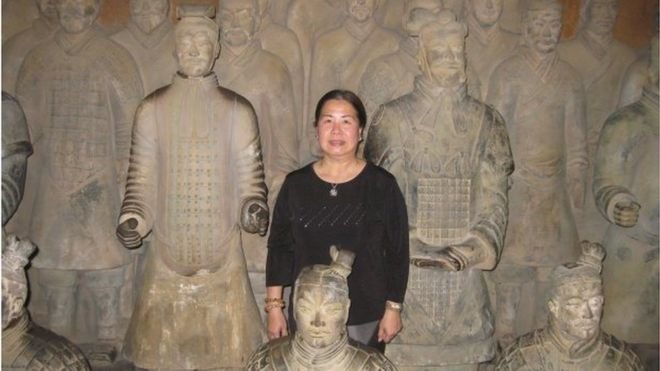 Bà Sandy Phan-Gillis đã nhiều lần sang Trung Quốc  Ảnh: SaveSandy.org