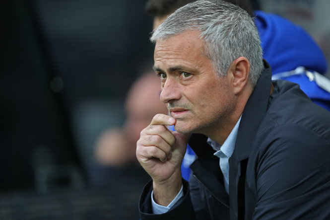 Ông Mourinho đã không còn giữ được sự lạc quan thời gian gần đây. Ảnh: Reuters