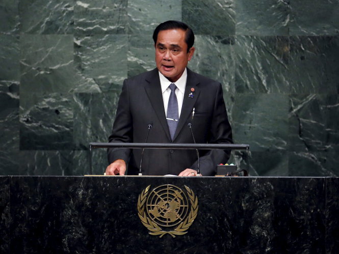 Sáng kiến kiểm soát Internet của Thủ tướng Thái Lan Prayut Chan-ocha bị phản đối dữ dội - Ảnh: Reuters