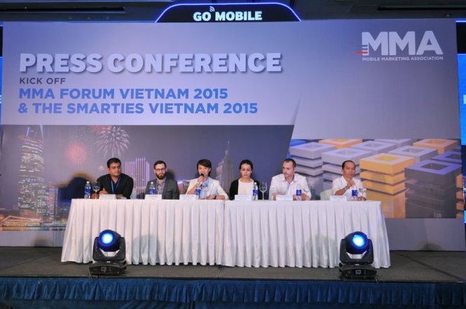 Họp báo công bố Diễn đàn và Giải thưởng The Smarties 2015 - Ảnh: MMA Việt Nam