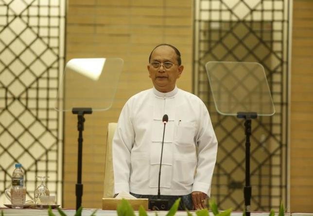 Tổng thống Myanmar Thein Sein Ảnh: Reuters