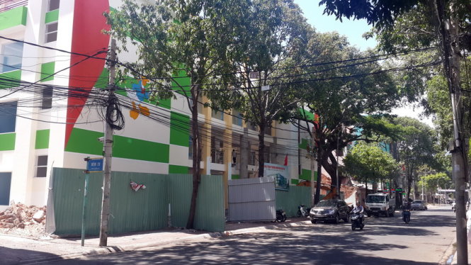 Trụ sở Ban Tổ chức tỉnh ủy Bà Rịa- Vũng Tàu trước đây được làm trường mầm non để giải tỏa bớt áp lực thiếu trường của TP Vũng Tàu - Ảnh: Đông Hà
