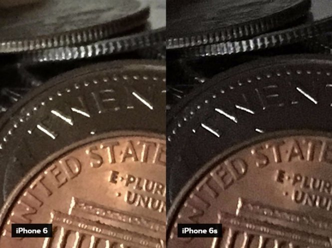 So chụp thiếu sáng iPhone 6 và iPhone 6S - Ảnh: SnapSnapSnap