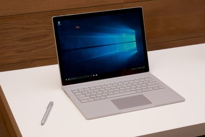 Laptop kèm bút điện tử Surface Book - Ảnh: ArsTechnica