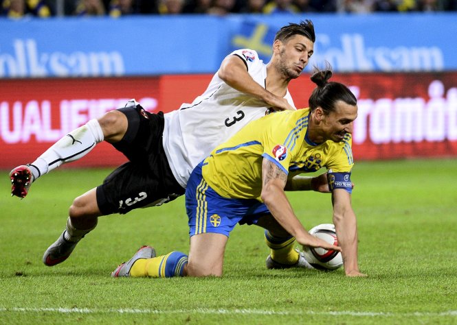 Ibrahimovic có vực dậy Thụy Điển sau những trận thua? - Ảnh: Reuters