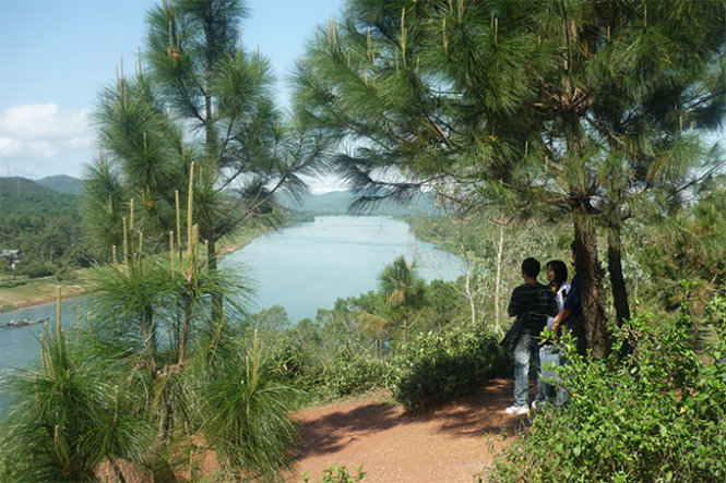 Khu vực qui hoạch đồi Vọng Cảnh và vùng phụ cận, nằm phía tây nam Huế  - Ảnh: Minh Tự