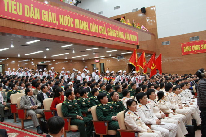 Toàn cảnh đại hội Đảng bộ tỉnh Nghệ An
