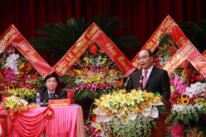 Phó Thủ tướng Nguyễn Xuân Phúc dự và chỉ đạo đại hội