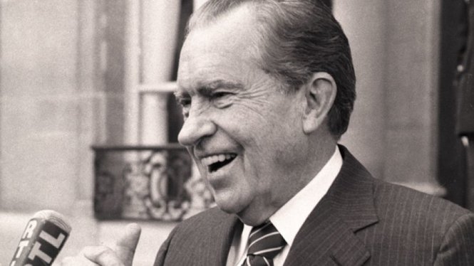 Cựu tổng thống Mỹ Richard Nixon - Ảnh: Reuters