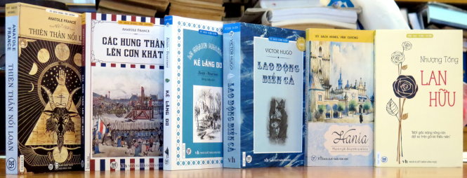 Loạt sách mới của Tao Đàn Books đang gây chú ý - Ảnh: L.Điền