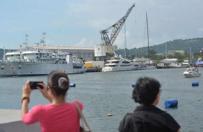 Philippines đã quyết định cho cải tạo lại căn cứ Subic để phòng chống nguy cơ Trung Quốc bắt nạt trên Biển Đông - Ảnh: Reuters