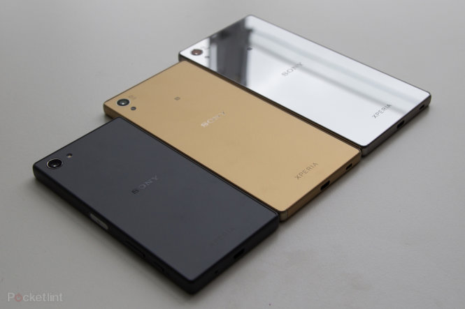 Từ trái sang: Sony Xperia Z5 Compact, Xperia Z5 và Z5 Premium - Ảnh: Pocket-lint
