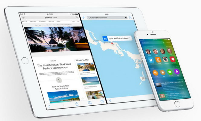 Phiên bản iOS 9.1 tiếp tục ra mắt sau bản cập nhật iOS 9.0.2 - Ảnh: Apple