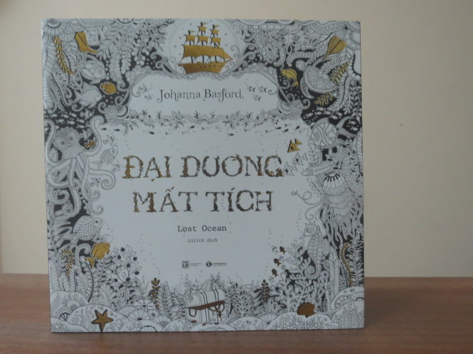 Bìa cuốn Đại dương mất tích - Ảnh: Thái Hà