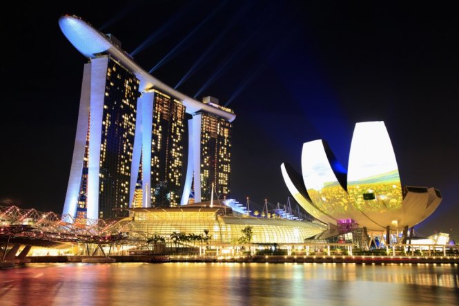 Singapore tiếp tục là nước đi đầu trong việc tạo điều kiện cho kinh doanh. Ảnh: Reuters