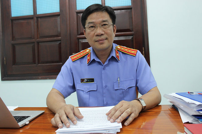 Theo ông Lê Đức Xuân (ảnh), Viện trưởng Viện KSND tỉnh Bình Phước, vụ án này sẽ được đưa ra xét xử công khai - Ảnh: Bùi Liêm