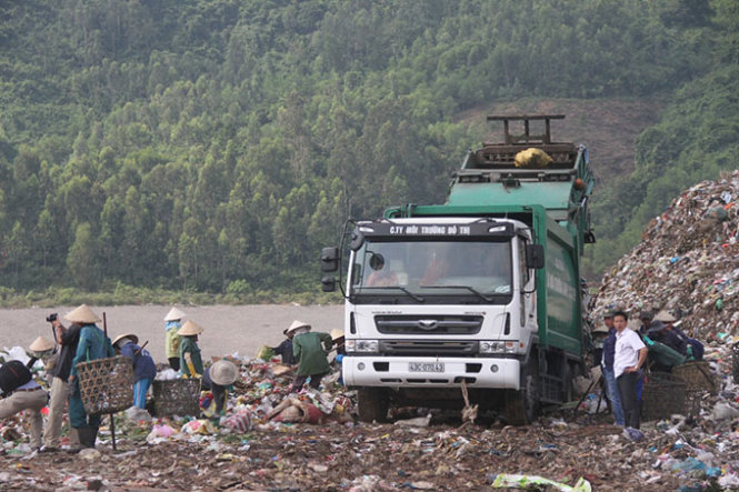 Bãi rác Khánh Sơn sẽ được đóng cửa trong thời gian sắp tới - Ảnh: Đoàn Cường