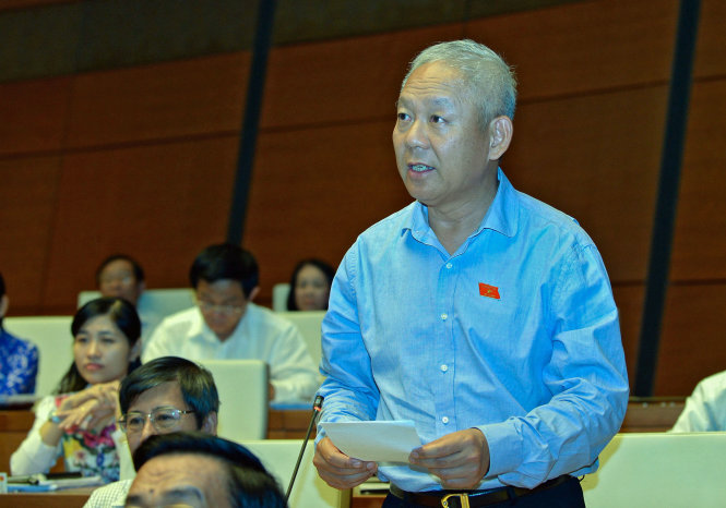 Phó chủ nhiệm Ủy ban Tài chính và ngân sách của Quốc hội Trần Văn - Ảnh: Việt Dũng