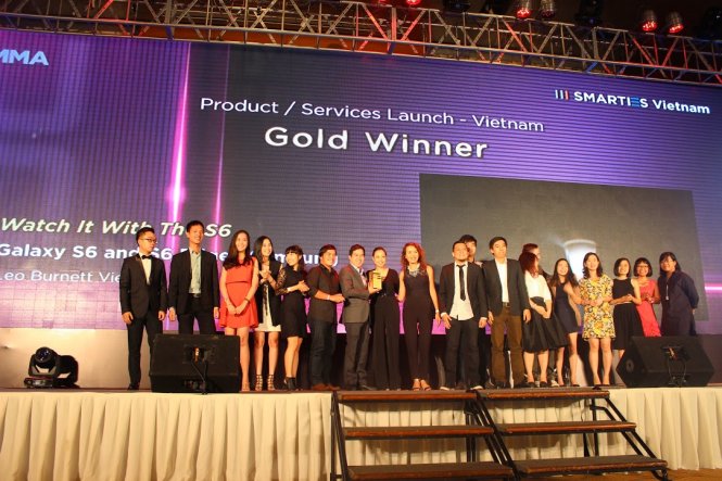 Giải Vàng hạng mục Product-Services Launch