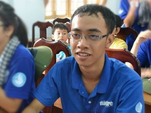 Phạm Văn Huy (21 tuổi, ĐH Luật TPHCM) - Ảnh Minh Huyền