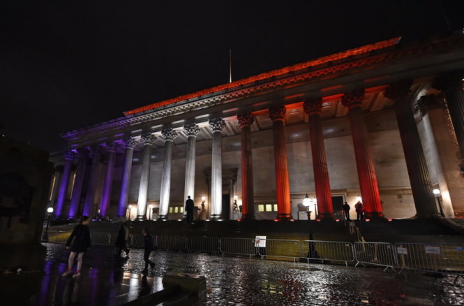 Hội trường St George ở Liverpool - Ảnh: AFP