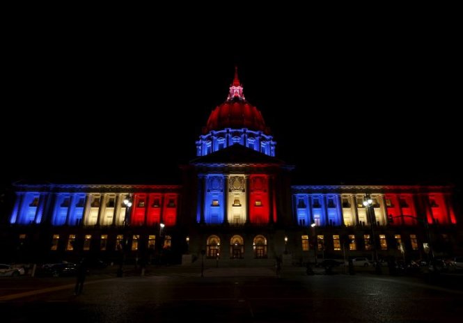 Hội trường thành phố San Francisco - Ảnh: Reuters