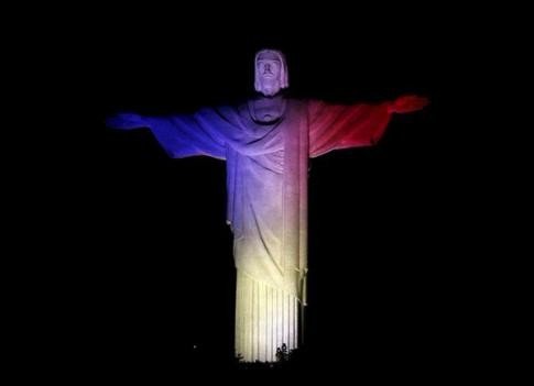 Tượng Chúa Cứu thế tại thành phố Rio de Janeiro, Brazil - Ảnh: Reuters