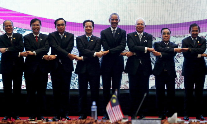 Khi cất tiếng nói cùng nhau, ASEAN tự tin sẽ đủ sức mạnh nói chuyện với các cường quốc - Ảnh: Reuters