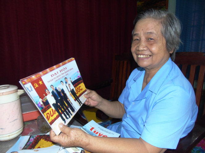 Bà Bùi Thị Thanh - Ảnh: Văn Lịnh