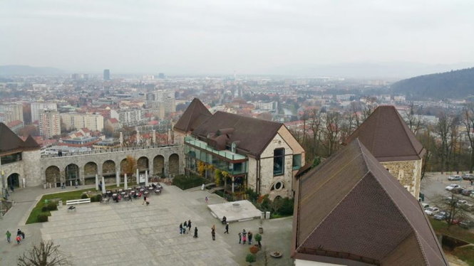 Một lâu đài ở Ljubljana