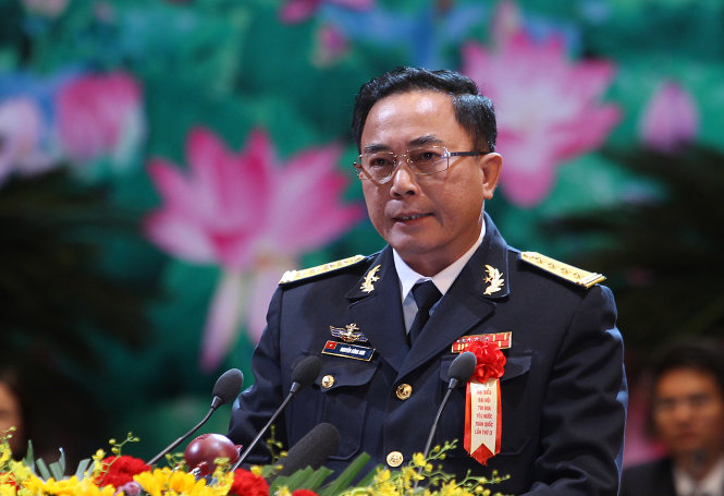 Đại tá Nguyễn Công Sơn, phó chính ủy Vùng 4 Hải quân