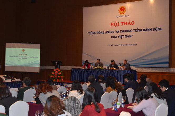 Quang cảnh hội thảo 