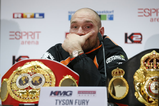 Tyson Fury đang đối mặt với sức ép dư luận nặng nề - Ảnh: Reuters